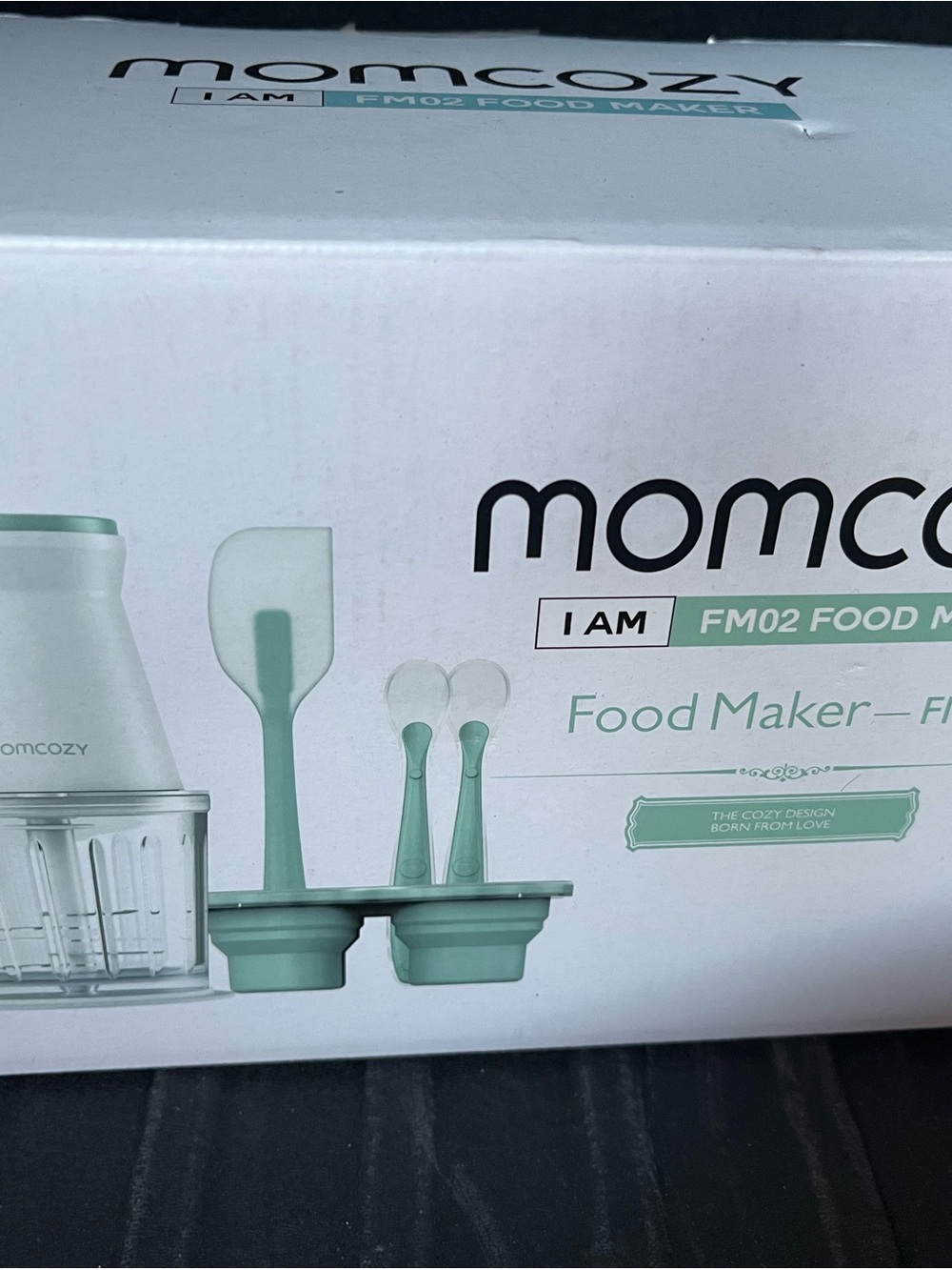 Momcozy FM02 Kids Food Maker in Mint Green